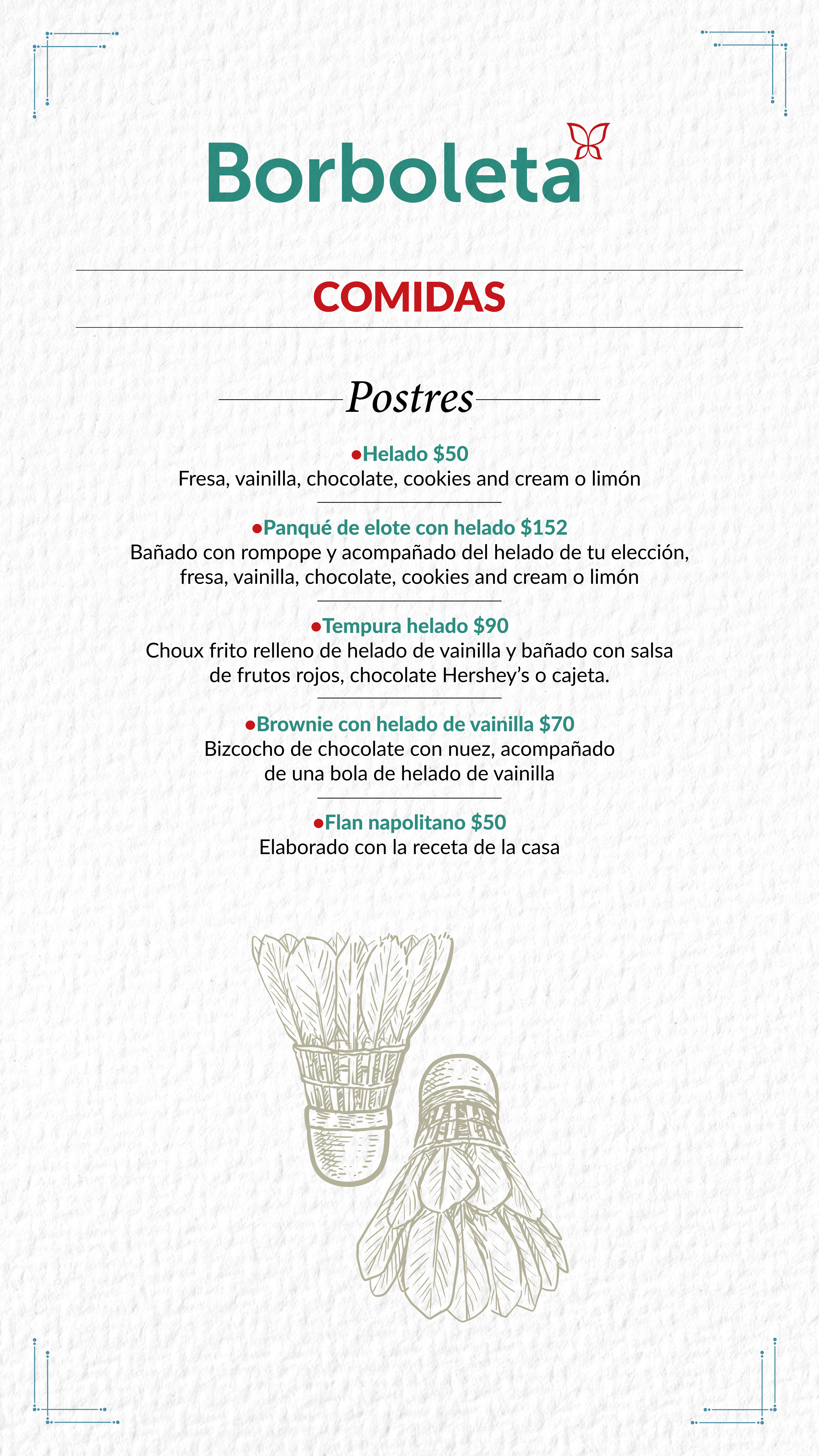 Imagen del menú
